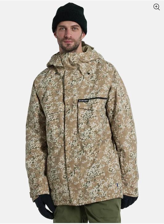 Men's BURTON Covert Jacket 2.0  SNOWFALL CAMO - 1