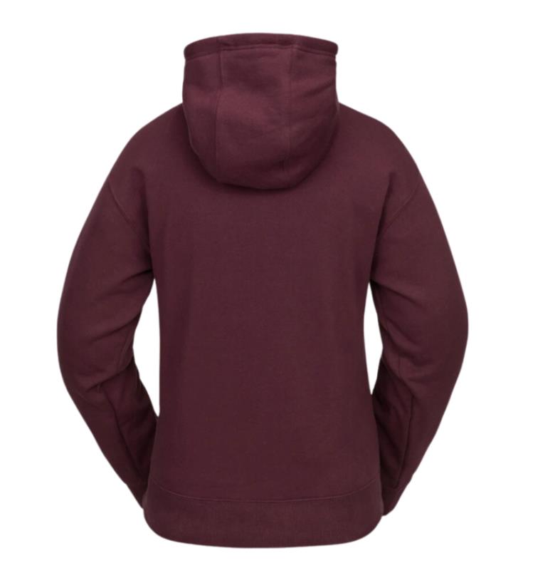 Woman VOLCOM Costus P/O Fleece BURGUNDY 2