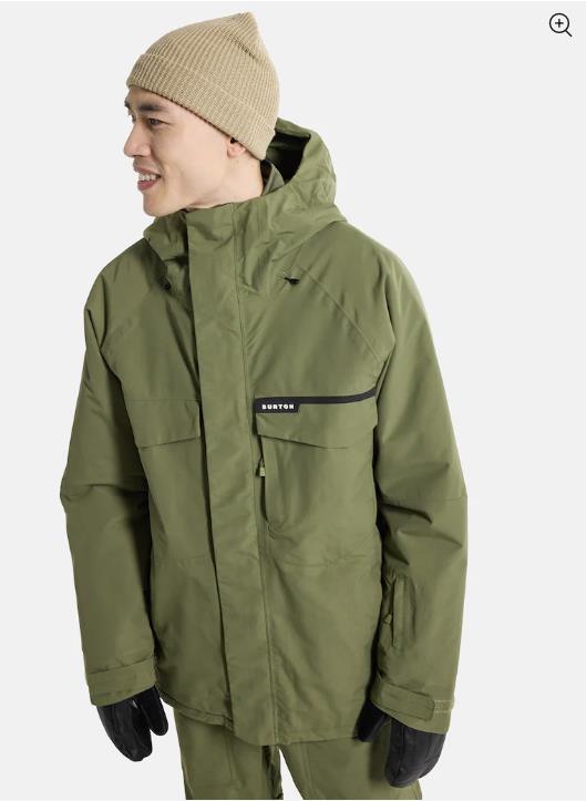 Men's BURTON Covert Jacket 2.0 FOREST MOSS - 1