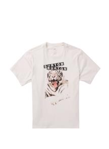 BURTON Process Short Sleeve T-Shirt STOUT WHITE - 1