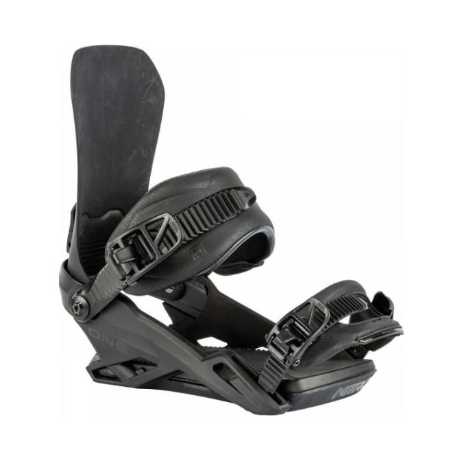 NITRO One Snowboard Bindings ULTRA BLACK 1