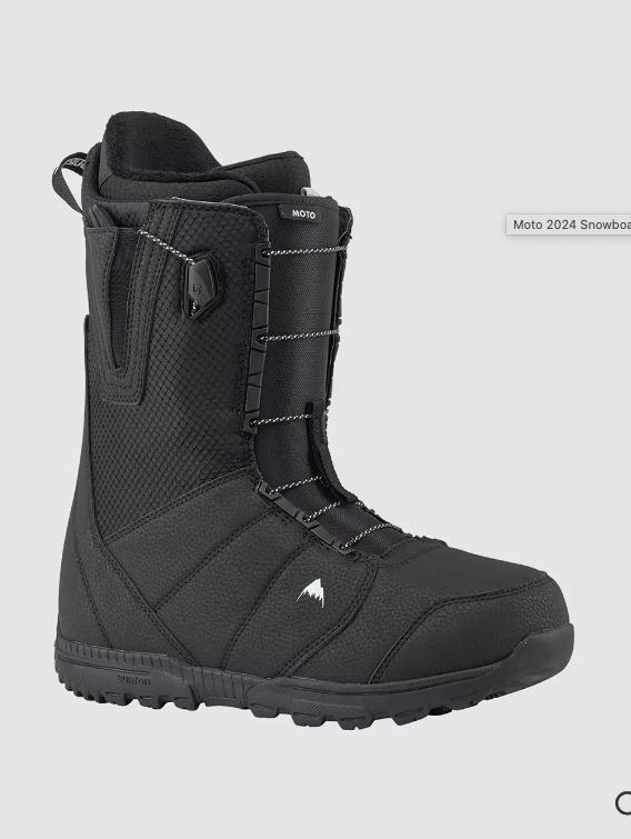 Men's BURTON Moto Snowboard Boot BLACK - 1