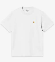 Woman CARHARTT Chasy A-Shirt WHITE/GOLD