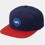 RVCA Va Patch Snapback NAVY/RED