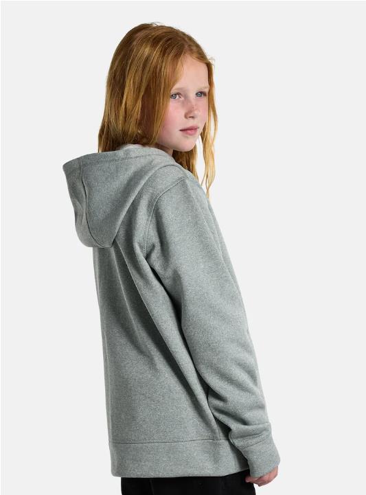 Kids' BURTON Oak Full-Zip GRAY HEATHER 2