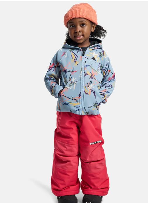 Kids' BURTON Crown Weatherproof Full-Zip SCRIBBLE  - 1