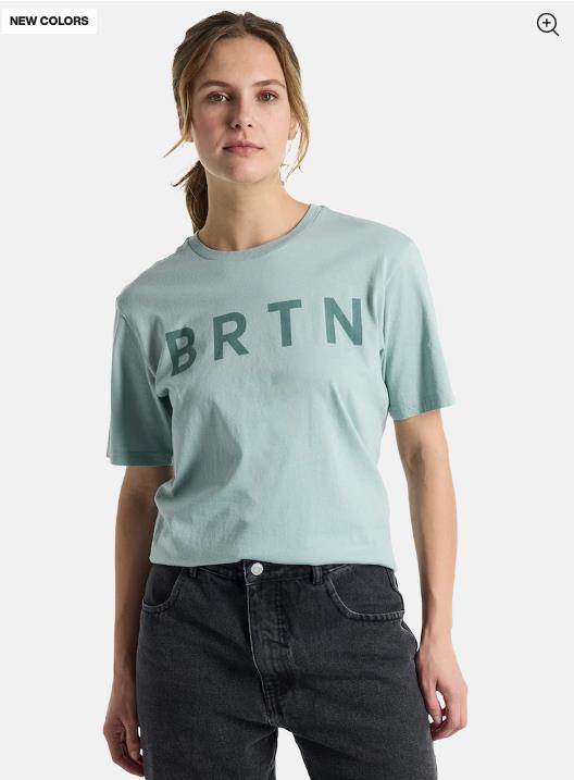 BURTON BRTN Short Sleeve T-Shirt PETROL GREEN