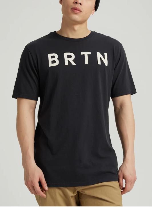 BURTON BRTN Short Sleeve T-Shirt TRUE BLACK 2