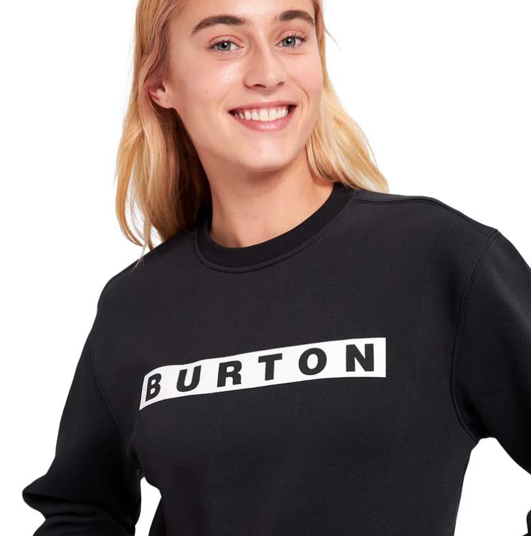 BURTON Vault Fleece Crew TRUE BLACK 2